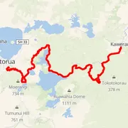 Mapa del recorrido