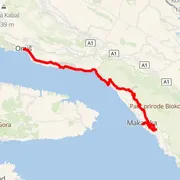 Mapa del recorrido