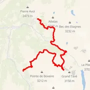 Mapa del recorrido