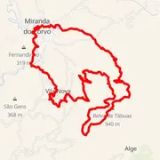 Mapa del recorrido