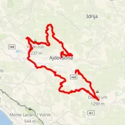 Mapa del recorrido