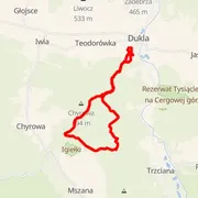 Mapa del recorrido
