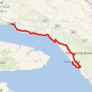 Mapa del recorrido