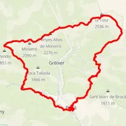 Mapa del recorrido