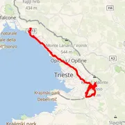 Mapa del recorrido
