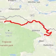 Mapa del recorrido