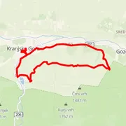 Mapa del recorrido