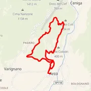 Mapa del recorrido