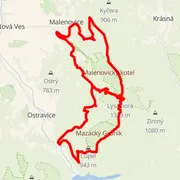 Mapa del recorrido