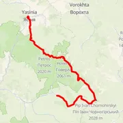 Mapa del recorrido