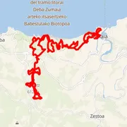Mapa del recorrido