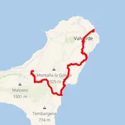 Mapa del recorrido