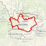 Mapa del recorrido