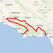 Mapa del recorrido