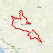 Mapa del recorrido