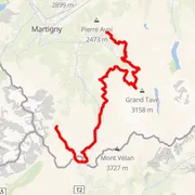 Mapa del recorrido