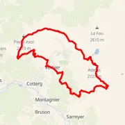 Mapa del recorrido