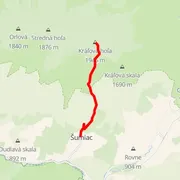 Mapa del recorrido