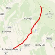 Mapa del recorrido
