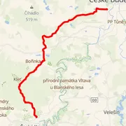 Mapa del recorrido