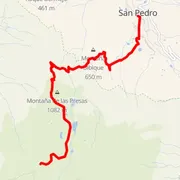 Mapa del recorrido