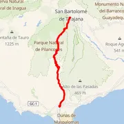 Mapa del recorrido