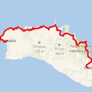 Mapa del recorrido