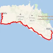 Mapa del recorrido