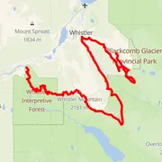 Mapa del recorrido