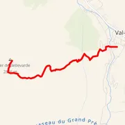 Mapa del recorrido