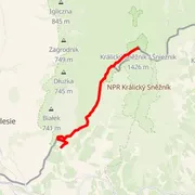 Mapa del recorrido