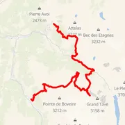 Mapa del recorrido