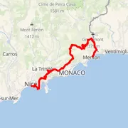 Mapa del recorrido
