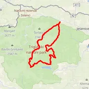 Mapa del recorrido