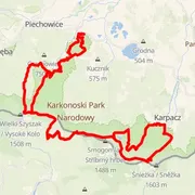 Mapa del recorrido