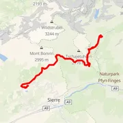 Mapa del recorrido