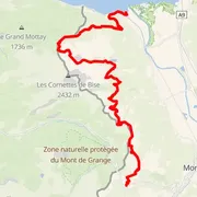Mapa del recorrido