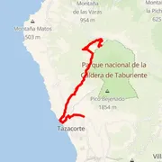 Mapa del recorrido