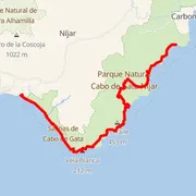 Mapa del recorrido