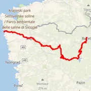 Mapa del recorrido