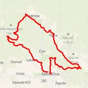 Mapa del recorrido