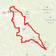 Mapa del recorrido
