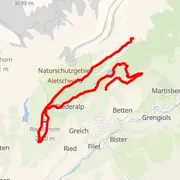 Mapa del recorrido