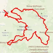 Mapa del recorrido