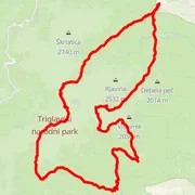 Mapa del recorrido