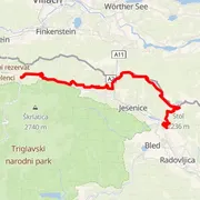 Mapa del recorrido