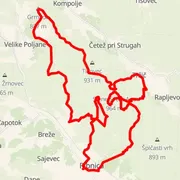 Mapa del recorrido