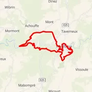 Mapa del recorrido