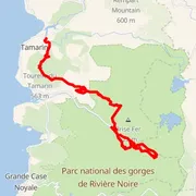 Mapa del recorrido