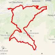 Mapa del recorrido